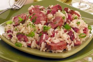 Arroz carreteiro na pressão | Foto: Guia da Cozinha