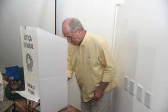 Ciro Gomes (PDT) vota em Fortaleza, Ceará