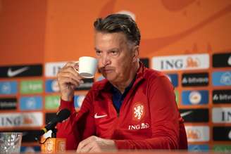 Louis van Gaal anunciou pré-lista de convocados para a Copa do Mundo (OLAF KRAAK / ANP / AFP)