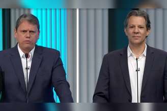 Ipec indica empate técnico em SP: Tarcísio tem 52%, e Haddad, 48%