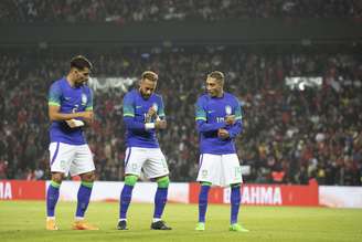 Lucas Paquetá, Neymar e Raphinha