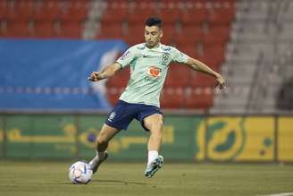 Gabriel Martinelli conseguiu um lugar na Copa do Mundo com apenas 78 minutos em campo (Lucas Figueiredo/CBF)