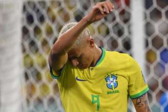 Richarlison teve poucas chances contra a Suíça (NELSON ALMEIDA / AFP)