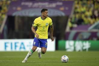 Danilo é o mais rápido da Seleção Brasileira na Copa do Mundo do Qatar (Foto: Lucas Figueiredo / CBF)