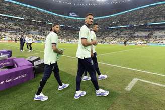 Trio de lesionado não está descartado para voltar para a Seleção Brasileira (Foto: Lucas Figueiredo/CBF)