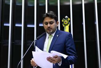 Novo ministro durante sessão na Cãmara dos deputados. FOTO Roque de SA/Agencia Senado