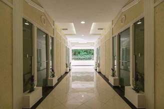 Parte interna do Memorial Necrópole Ecumênica, em Santos, local onde Pelé será enterrado