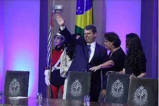 São Paulo 01/01/2023 Posse do governador eleito Tarcísio de Freitas no palácio dos Bandeirantes Foto Alex Silva/Estadão