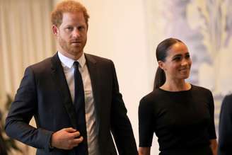 Príncipe Harry e Meghan Markle em evento