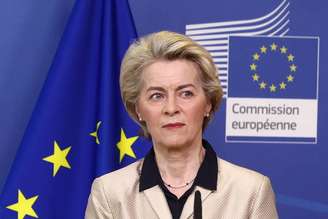 A presidente da Comissão Europeia, Ursula von der Leyen