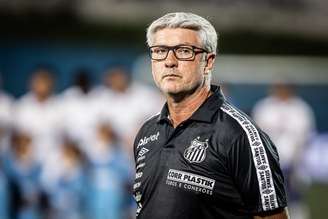 Odair Hellmann não consegue acertar o Santos (Foto: Divulgação/Santos)