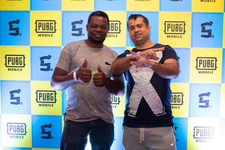 Fãs de PUBG Mobile e criadores de conteúdo, Fagner e Marcelo estiveram no aniversário do game