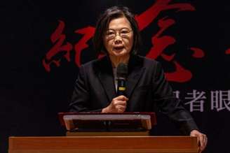 A presidente de Taiwan, Tsai Ing