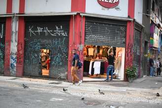 Cracolândia, no centro de São Paulo