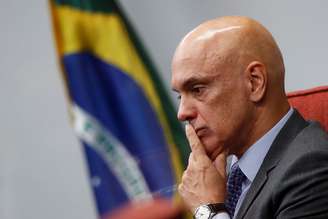 O ministro Alexandre de Moraes, do STF: alvo frequente de ataques de bolsonaristas
