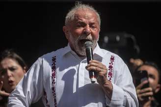 Lula fez discurso sobre as fake news em ato de 1º de maio 