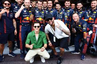 Fórmula 1: Neymar e Tom Holland visitam a Red Bull no GP de Mônaco de 2023