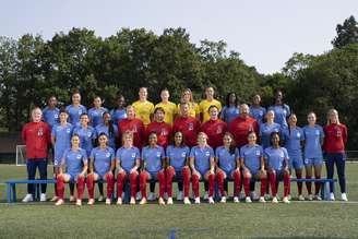 Seleção Feminina da França que irá disputar a Copa do Mundo de 2023