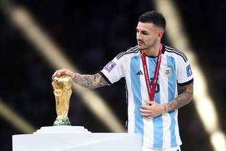 Leandro Paredes foi campeão com a Argentina em 2022.