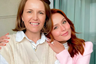 Larissa Manoela e a mãe, Silvana Taques