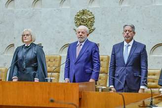 Lula participa da posse de Cristiano Zanin no STF