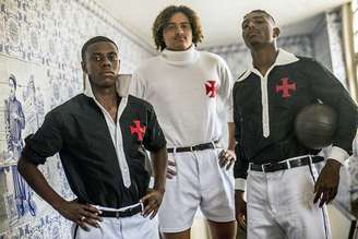 Uniforme dos Camisas Negras do Vasco, em 1923-