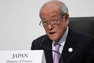 Ministro das Finanças do Japão, Shunichi Suzuki
13/05/2023. Shuji Kajiyama/Pool via REUTERS//File Photo