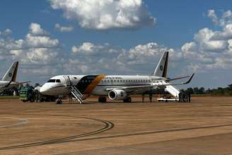 O avião presidencial decolou de Brasília às 16h30 desta quinta, 12