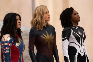 'As Marvels' é protagonizado por Iman Vellani, Brie Larson e Teyonah Parris