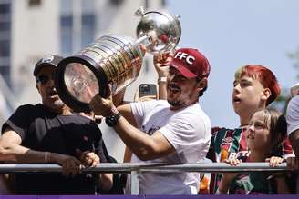 Torcida do Fluminense lota centro da cidade 