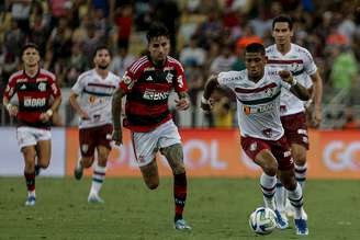 Flamengo e Fluminense empatam no Maracanã (FOTO DE LUCAS MERÇON/FLUMINENSE FC)