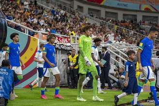 Phillipe Gabriel antes de a bola rolar para Brasil x Inglaterra –