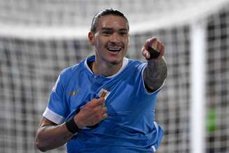 Darwin Núñez na vitória do Uruguai sobre a Argentina fora de casa - 