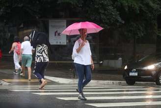 Registro da chuva que caiu em São Paulo no dia 19 de novembro.