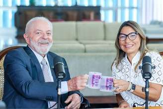 Presidente Lula e a primeira-dama, Janja