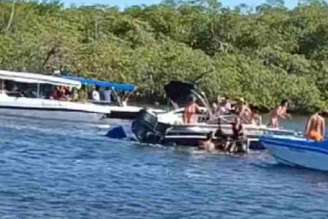 O acidente ocorreu por volta das 15h desta sexta-feira, 29.