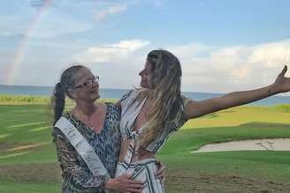 Gisele prestou homenagem à mãe, que faleceu neste domingo