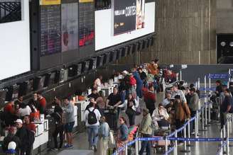 Aeroporto de Guarulhos, em São Paulo, o mais movimentado do Brasil