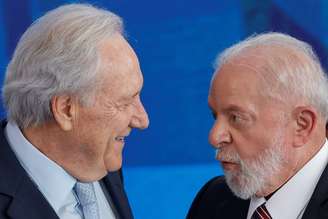 Presidente Luiz Inácio Lula da Silva e ministro Ricardo Lewandowski