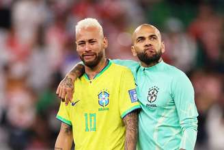 Neymar e Daniel Alves