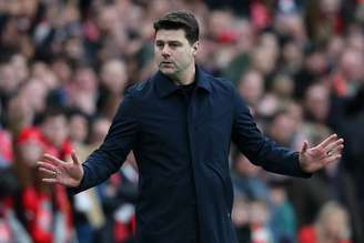 Mauricio Pochettino durante Chelsea x Liverpool, pela final da Copa da Liga inglesa 