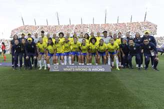 Seleção perdeu para os EUA e ficou com o vice da Copa Ouro feminina