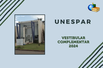 Vestibular Complementar 2024 da Unespar