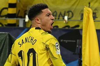 Sancho abriu o placar no início do jogo e deu tranquilidade ao Dortmund. 
