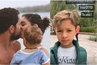 Sophie Charlotte e Daniel de Oliveira são pais de Otto, de 8 anos