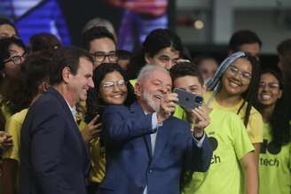 Evento de inauguração do Impa Tech contou com a presença do presidente Lula e o prefeito Eduardo Paes no centro do Rio de Janeiro.