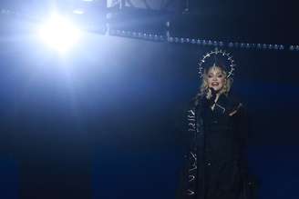 Madonna em show em Copacabana em 4 de maio de 2024