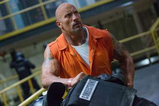 Dwayne Johnson em 'Velozes e Furiosos'