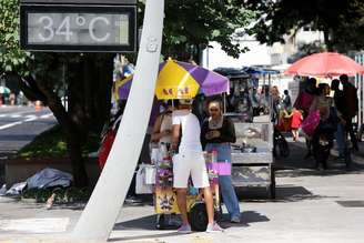 Onda de calor em pleno Outono elevou termômetros para acima dos 30ºC na Avenida Paulista