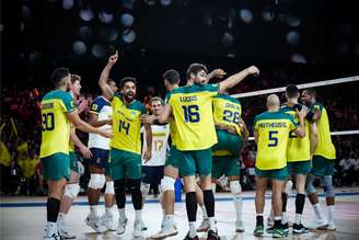 Seleção masculina de vôlei na VNL